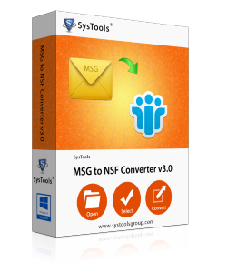 MSG to Lotus Notes Converter